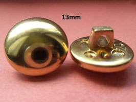 Knöpfe 13mm golden (5675k)