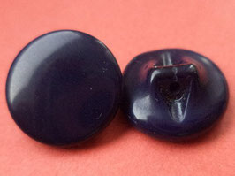 kleine Glasknöpfe dunkelblau 14mm (3931k)