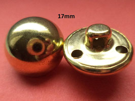 Metallknöpfe goldene 17mm (1696k)