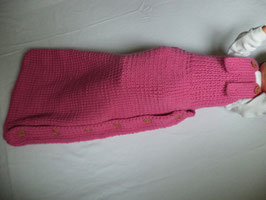 Babyschlafsack gestrickt rosa 90cm