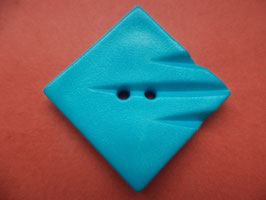 blaue Knöpfe 23mm x 23mm (6268) quadratisch viereckig