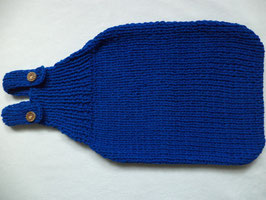 gestrickter Babyschlafsack blau 60cm