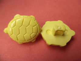 Knöpfe Schildkröte gelbe 18mm x 15mm (5255)