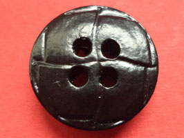 Lederknöpfe schwarz 16mm (4717k)