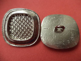 Metallknöpfe silbern 18mm 21mm (1859 1858)