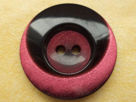 Knöpfe 26mm schwarz pink (6174)