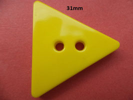 gelbe Knöpfe 31mm (6183k) dreieckig