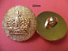 Knöpfe golden 22mm (1732k)