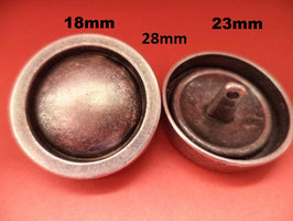 Metallknöpfe silberne 18mm 23mm 28mm (4288 2281 2335) Jacke