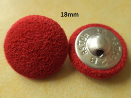 Stoffknöpfe rot 18mm (6061)