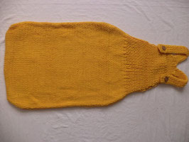 Babyschlafsack gestrickt gelb 90cm