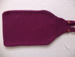 Babyschlafsack gestrickt lila violett 75cm