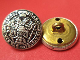 Metallknöpfe silbern schwarz 14mm 16mm (1664 5079k) Trachtenknöpfe