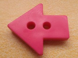 Knöpfe Pfeil pink 18mm x 17mm (6104)