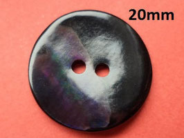 Perlmuttknöpfe schwarz 20mm (198k)