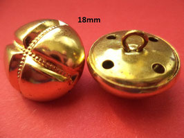 Metallknöpfe golden 18mm (6631k)