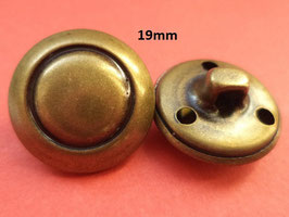 Metallknöpfe bronze 19mm (1644k)