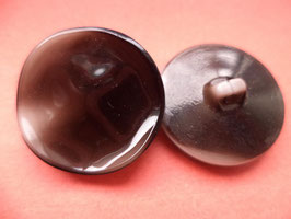 Glasknöpfe dunkelbraune 23mm (511)