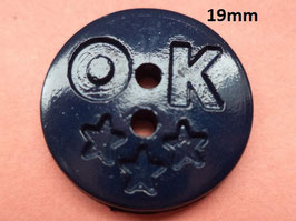 dunkelblaue Knöpfe 19mm (1730k)