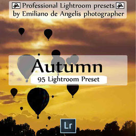 Lightroom professional 95 Autumn presets fotografia digitale