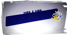 9 Stk. Sternenspritzer Karte "Mrs & Mrs"
