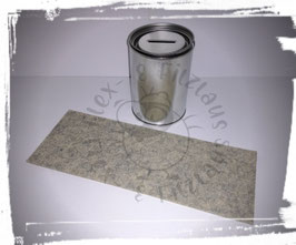 4er Banderole für Spardose zum kleben