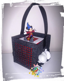 Musikbox Tasche klein ungenäht
