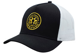 Trucker Cap V5 - Seal (schwarz/ weiß/ gold)