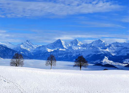 F 138 verschneite Winterlandschaft