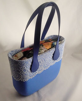 4a-Bag Mini mit Spitze Hellblau