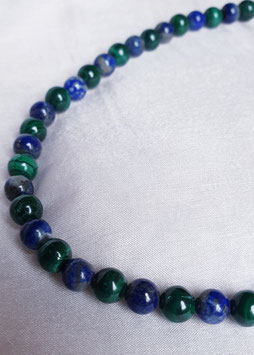 Lapislazuli Malachit Kette