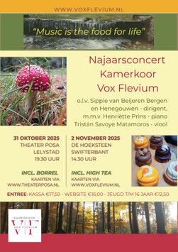 Najaarsconcert 2 November 2025