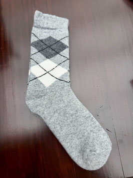 Alpaka Socke "Raute"