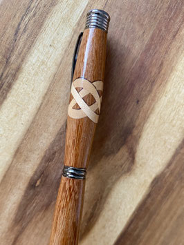 Holzkugelschreiber „Kelyo“ mit Intarsie