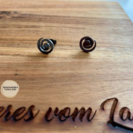Ohrstecker „Spirale“