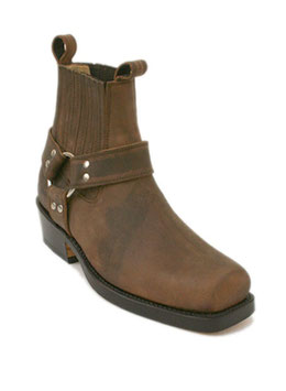 Stiefeletten Biker Damen / Herren  B 2650 Brown