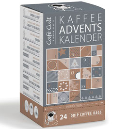 Kaffee - Adventskalender "Türchen Grau"