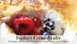 Yoghurt Crème Brûlée - Soulfood Gewürzkasten