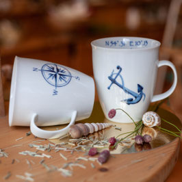 Becher "Kiel Koordinaten"