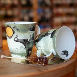 Becher "Sepia Elephant"