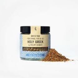 HOLY GREEK BIO Bio-Gewürz für die griechische Küche, 45g im Glas