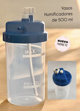 RK03-130  VASO HUMIFICADOR - 500 ML - DESECHABLE