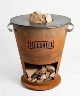 TELLsHELL Gartengrill «Walter»