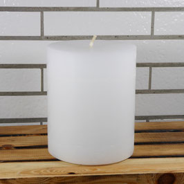 Landhaus Outdoor Kerze Weiß, 20cm