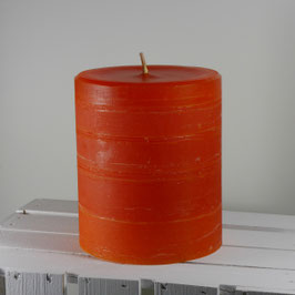 Outdoor Kerze Orange 20cm
