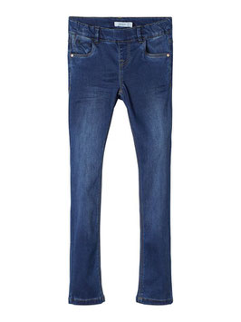 Hose - Jean - Superweiche Jeggings blau - Schlupfjean - NAME IT KIDS MÄDCHEN