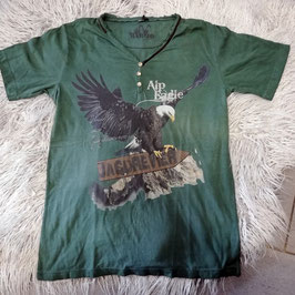 Shirt - Tracht - Marjo - Herren Trachten T-Shirt, M02 Alpeagle grün - Herrentracht