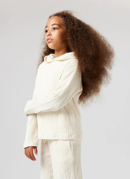 Sweater - Hoodie - buttercream - superweich - NAME IT KIDS MÄDCHEN