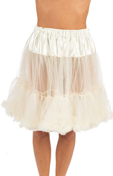 Unterrock - Petticoat creme  - 55 cm Länge