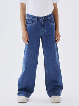 Hose - Wide Leg Jeans - medium blue - NAME IT KIDS MÄDCHEN